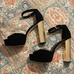 Michael Kors Petra Platform Open Toe Heels